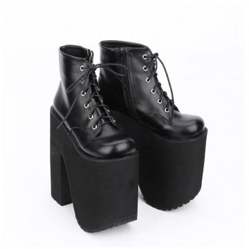 chaussure plateforme gothique pas cher